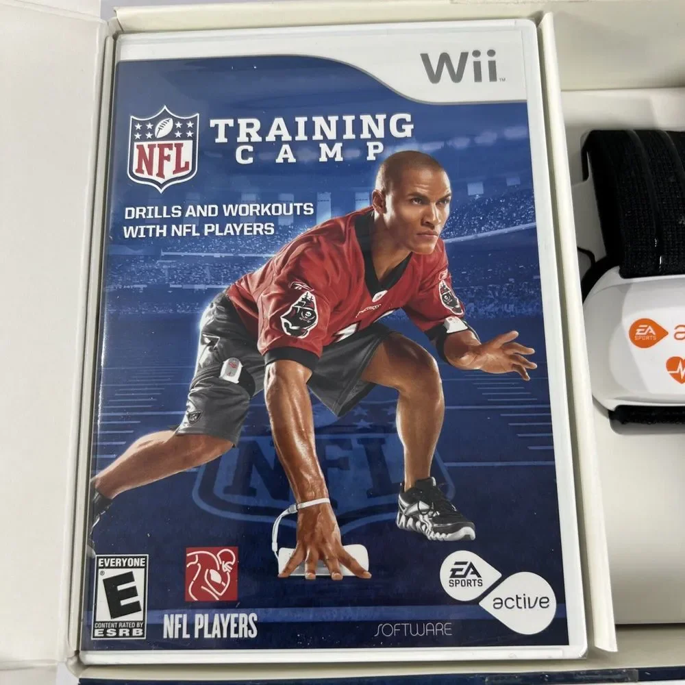 Nintendo Wii NFL‎ Training Camp Drills And Workouts With NFL Players 2010 NEW